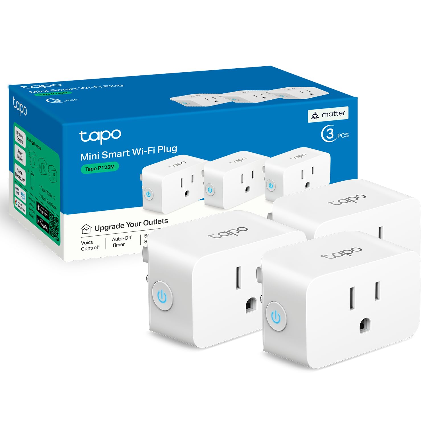 TP-Link Tapo Smart Wi-Fi Plug Mini with Matter