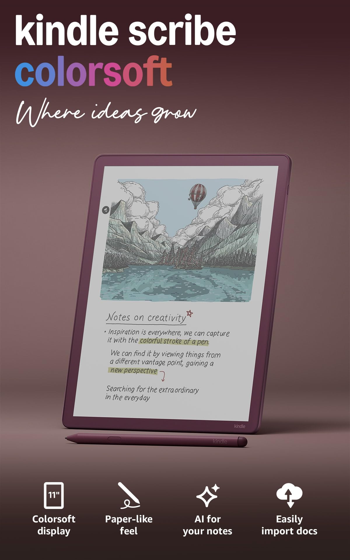 Amazon Kindle Scribe