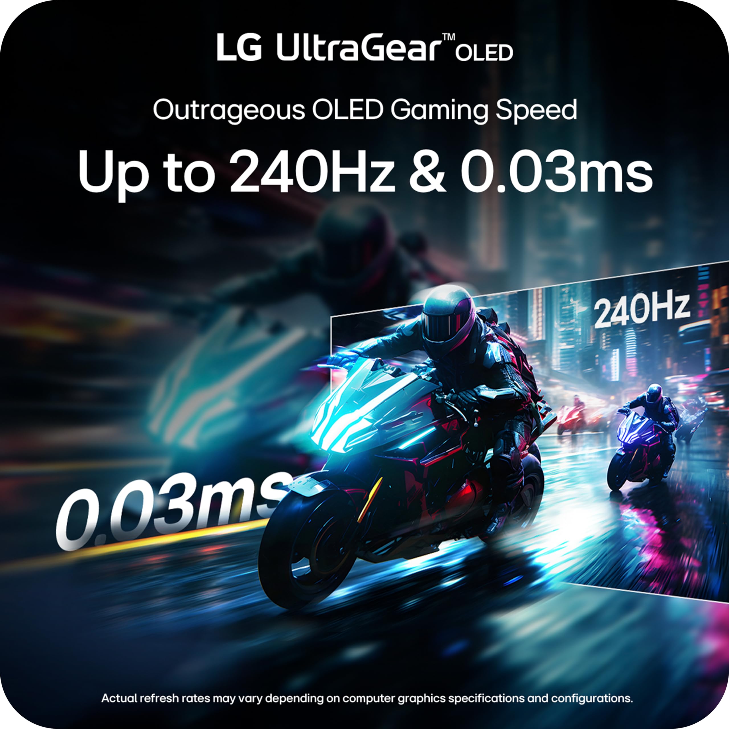 LG UltraGear 27GX704A-B QHD OLED 240Hz Gaming Monitor detail