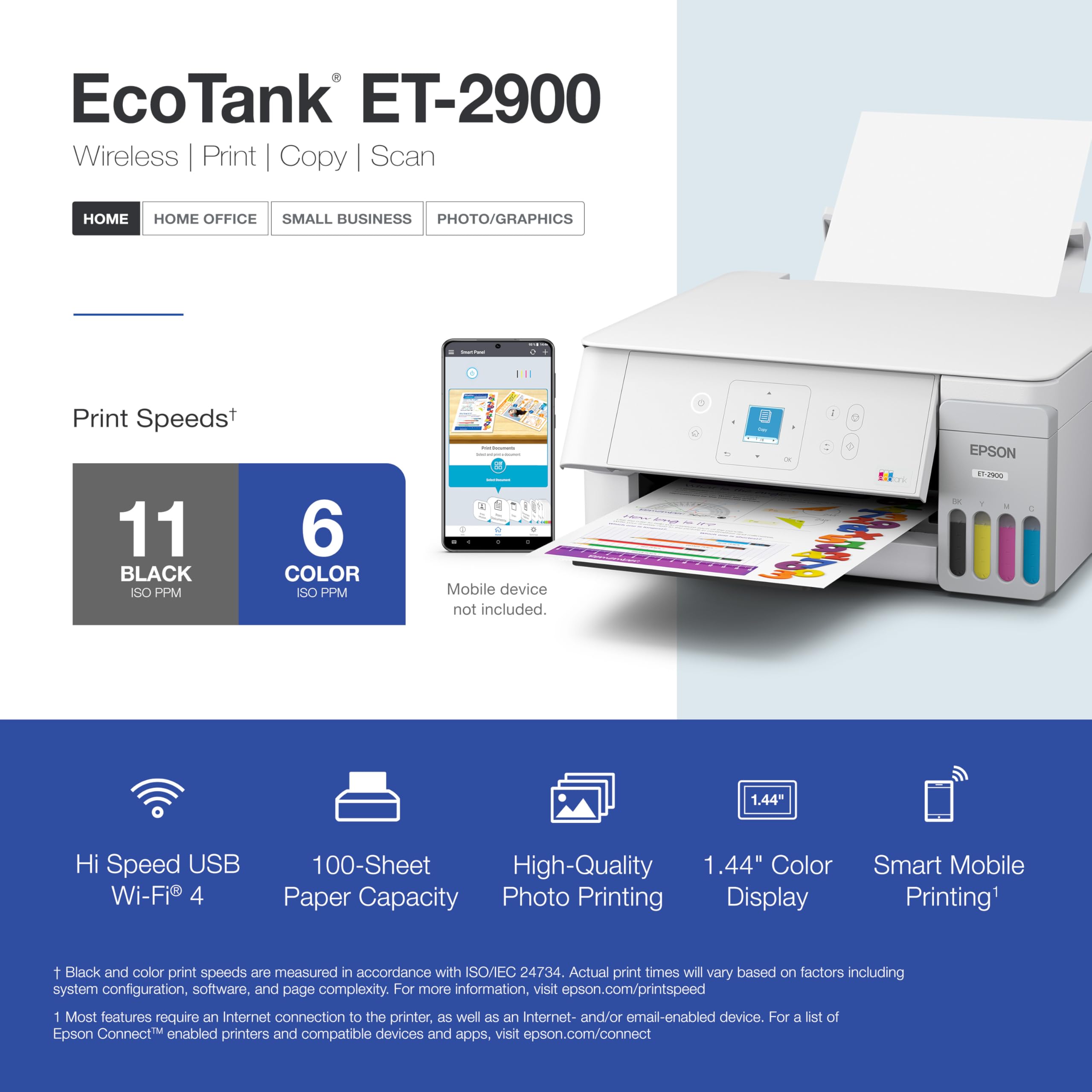 Epson EcoTank ET-2900 detail