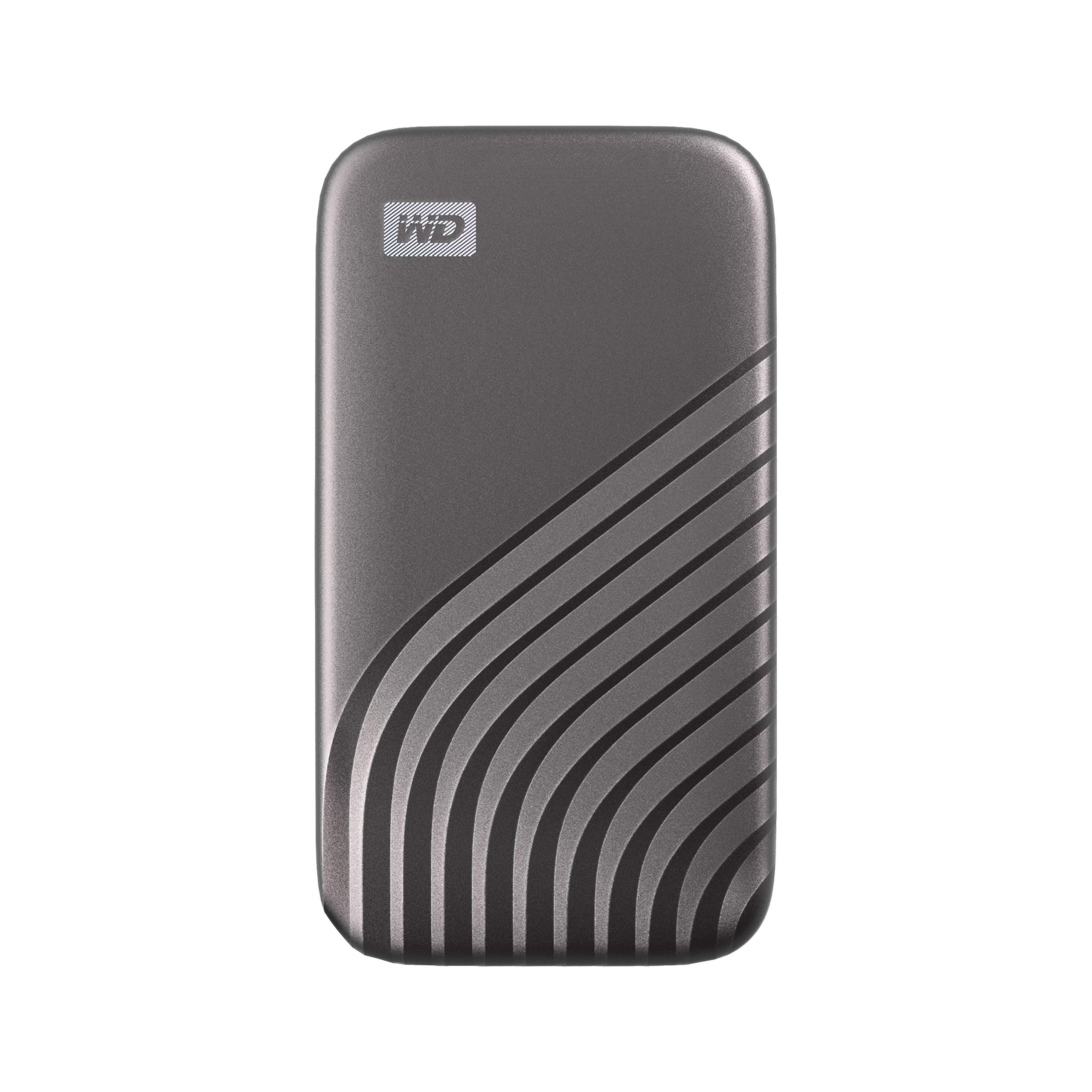 Western Digital 1TB My Passport SSD Portable External Solid State Drive, Gray