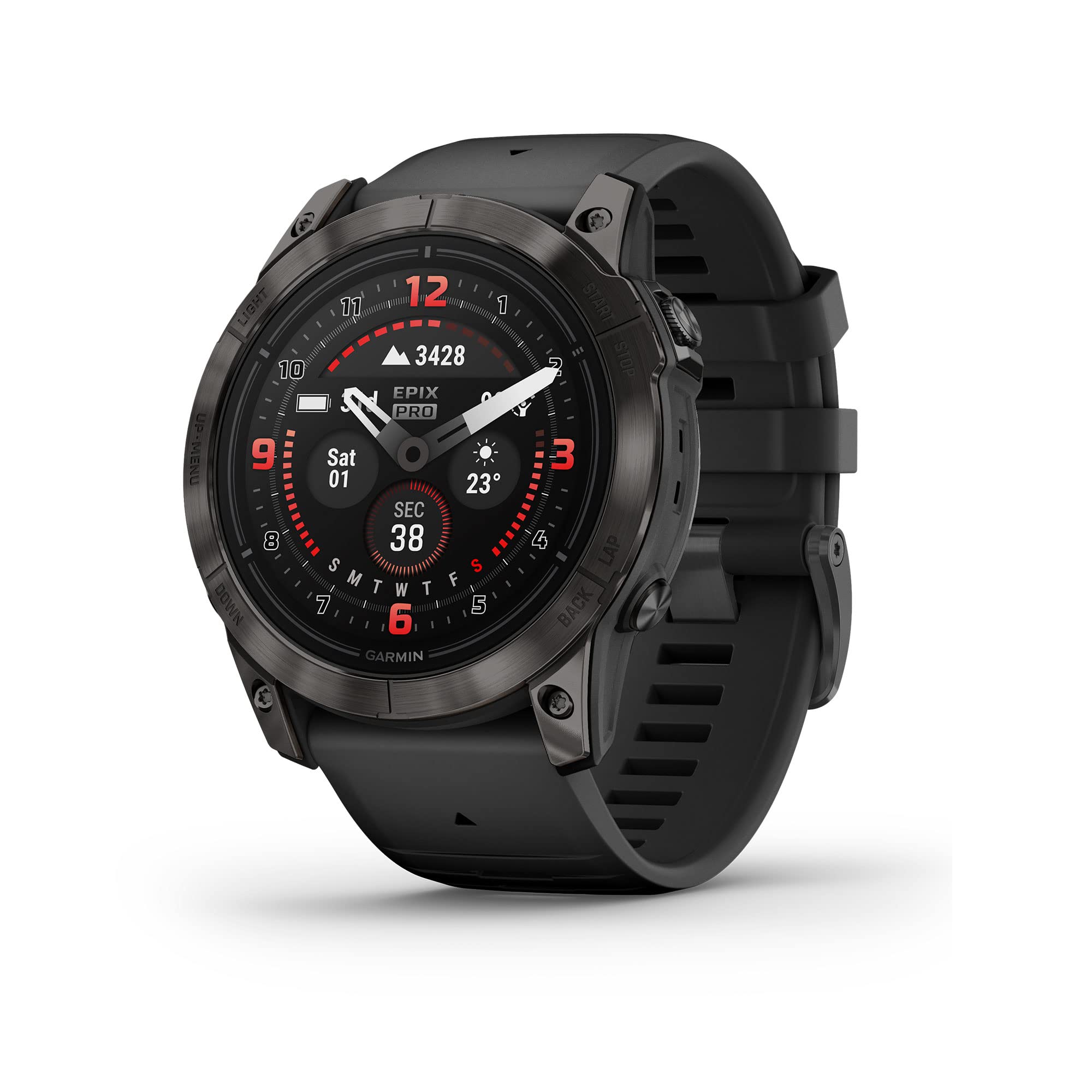 Garmin epix Pro (Gen 2) Sapphire Edition, 51mm, High Performance Smartwatch