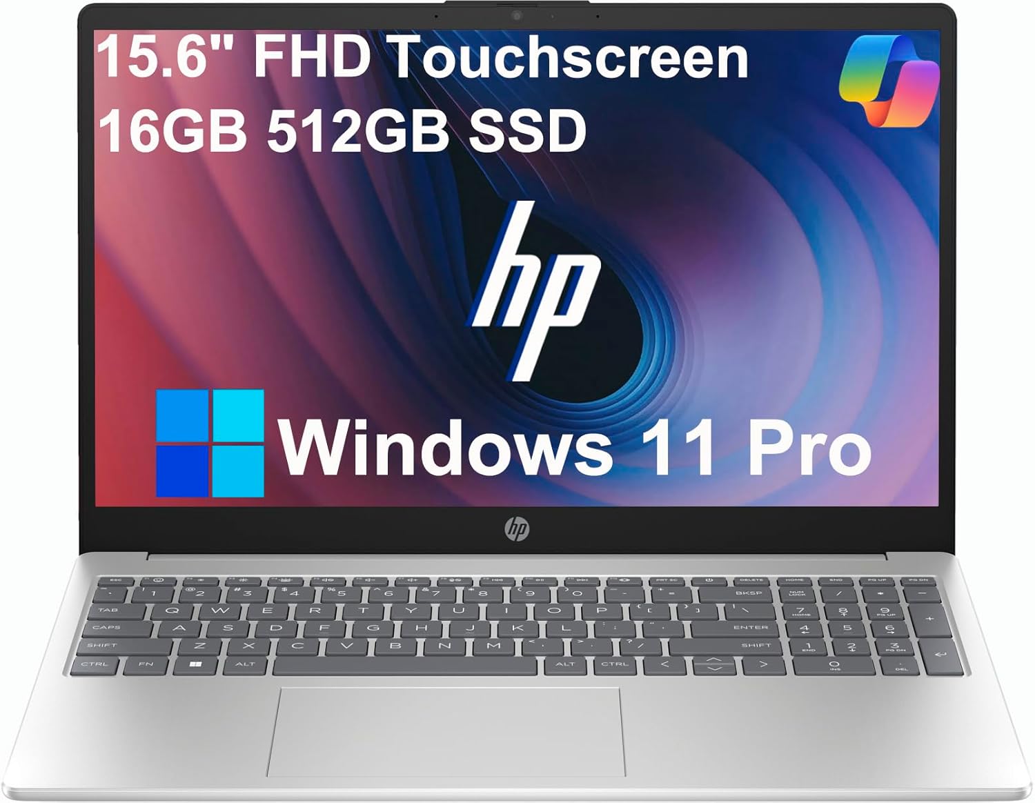 HP 15 Laptop (15.6" FHD Touchscreen, Intel Core i5-1334U (> i7-1255U)