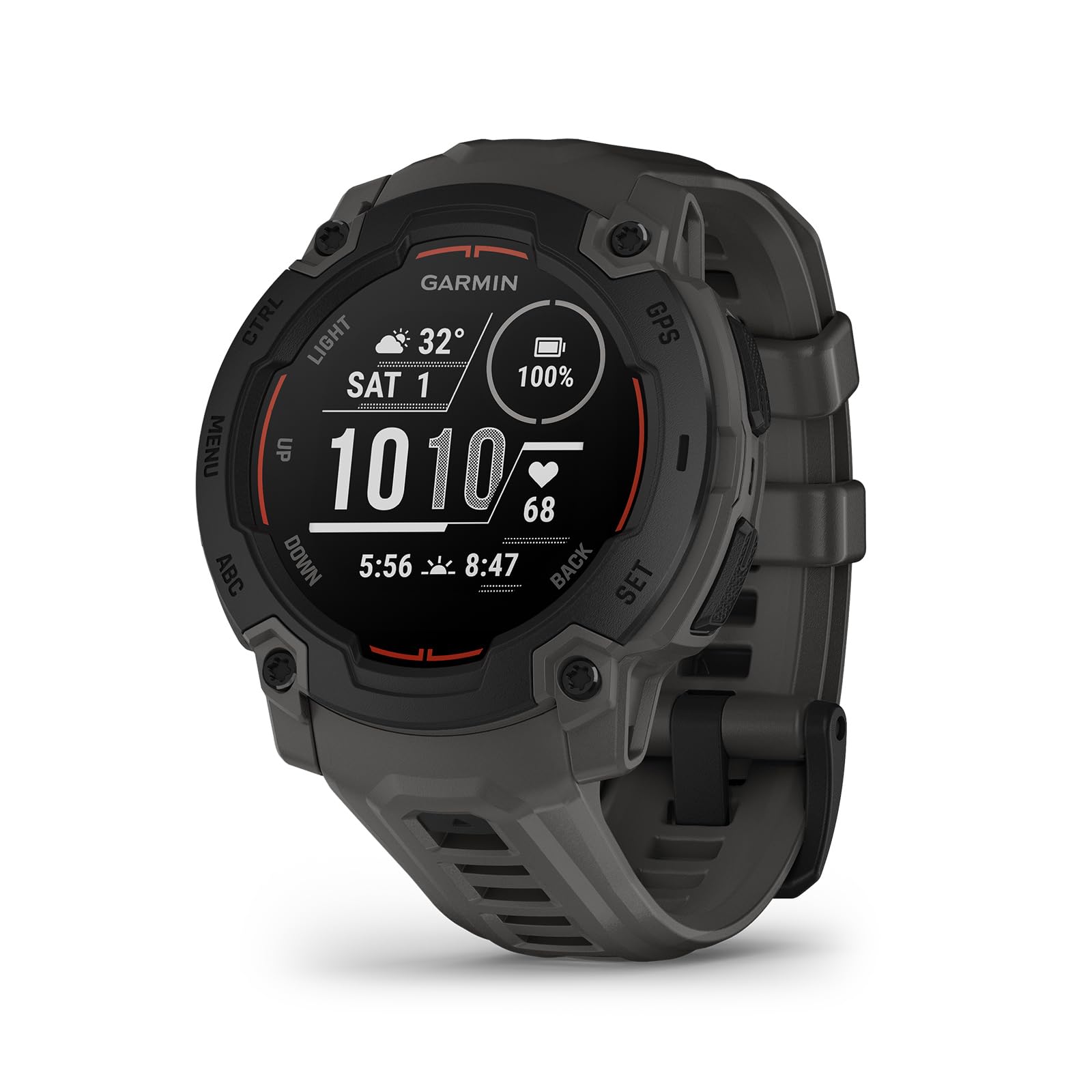 Garmin Instinct® E 45mm, Rugged Outdoor GPS Smartwatch, 24/7 Health Monitoring