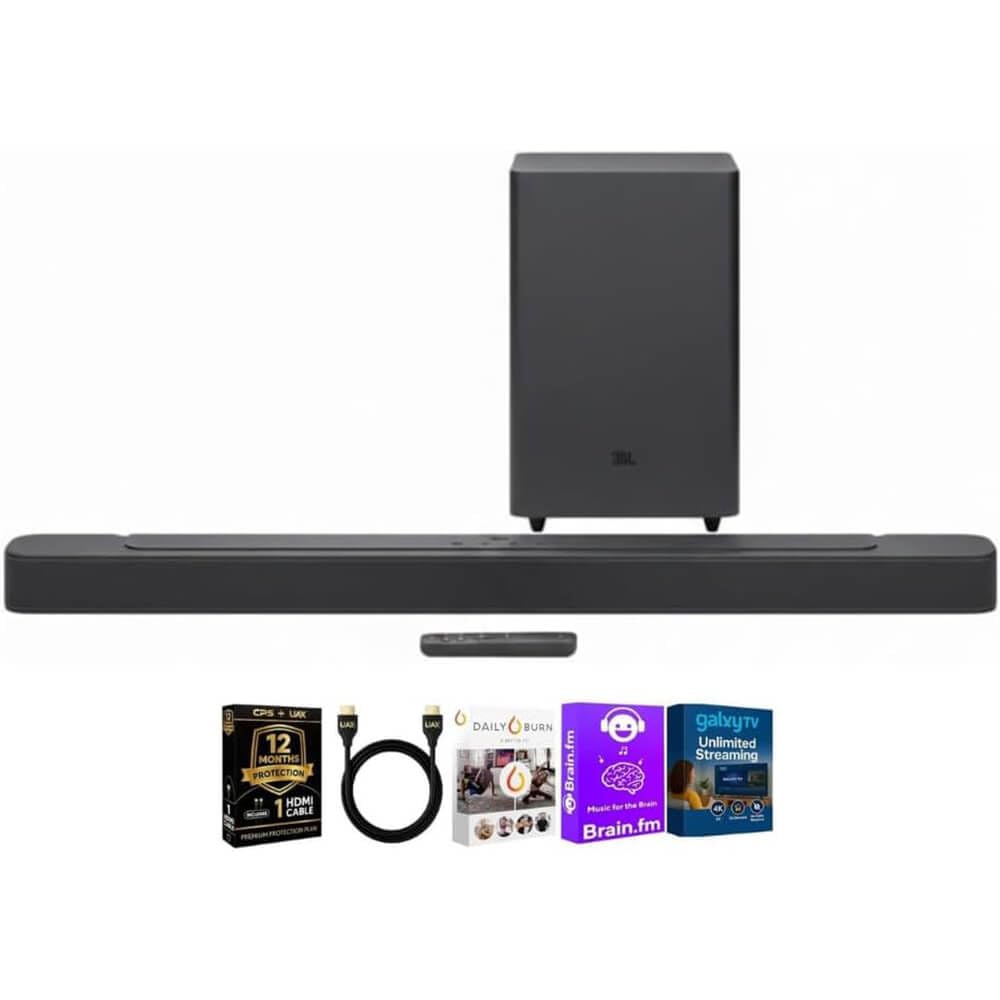 JBL BAR21DBMKIT1 Bar 2.1 Deep Bass MK2 Soundbar with 6.5 inch Wireless