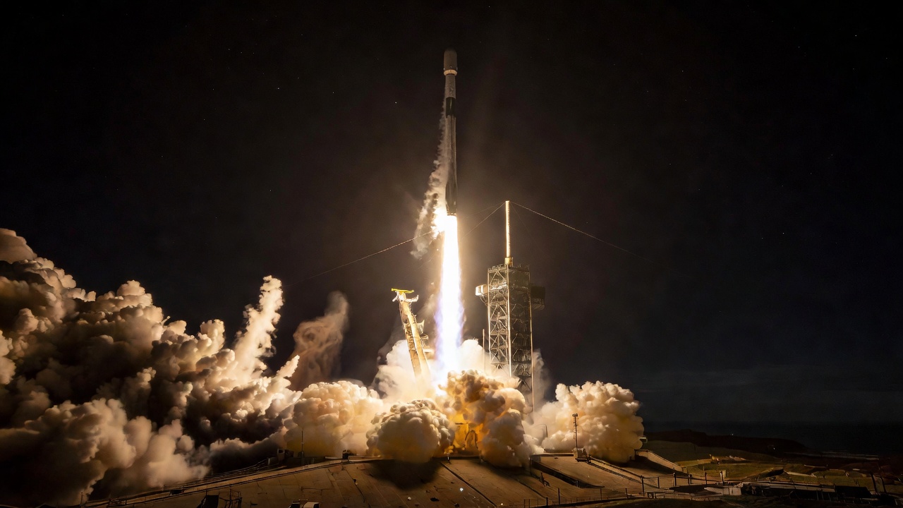 Falcon 9 Launches 27 Starlink Satellites on Booster's 26th Flight